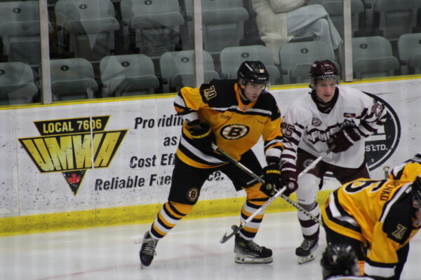 ESTEVAN BRUINS WRAP UP 3 GAME ROAD TRIP